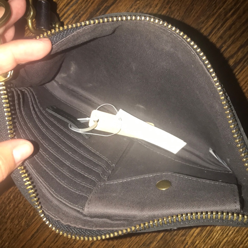 NWT Madewell leather clutch - Picture 4 of 7